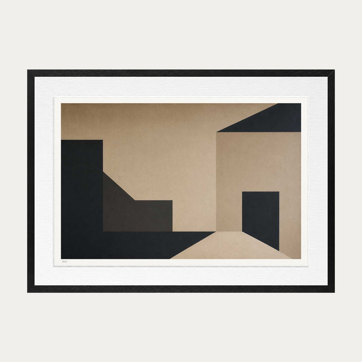 The House | Limited Edition Print — Black Frame