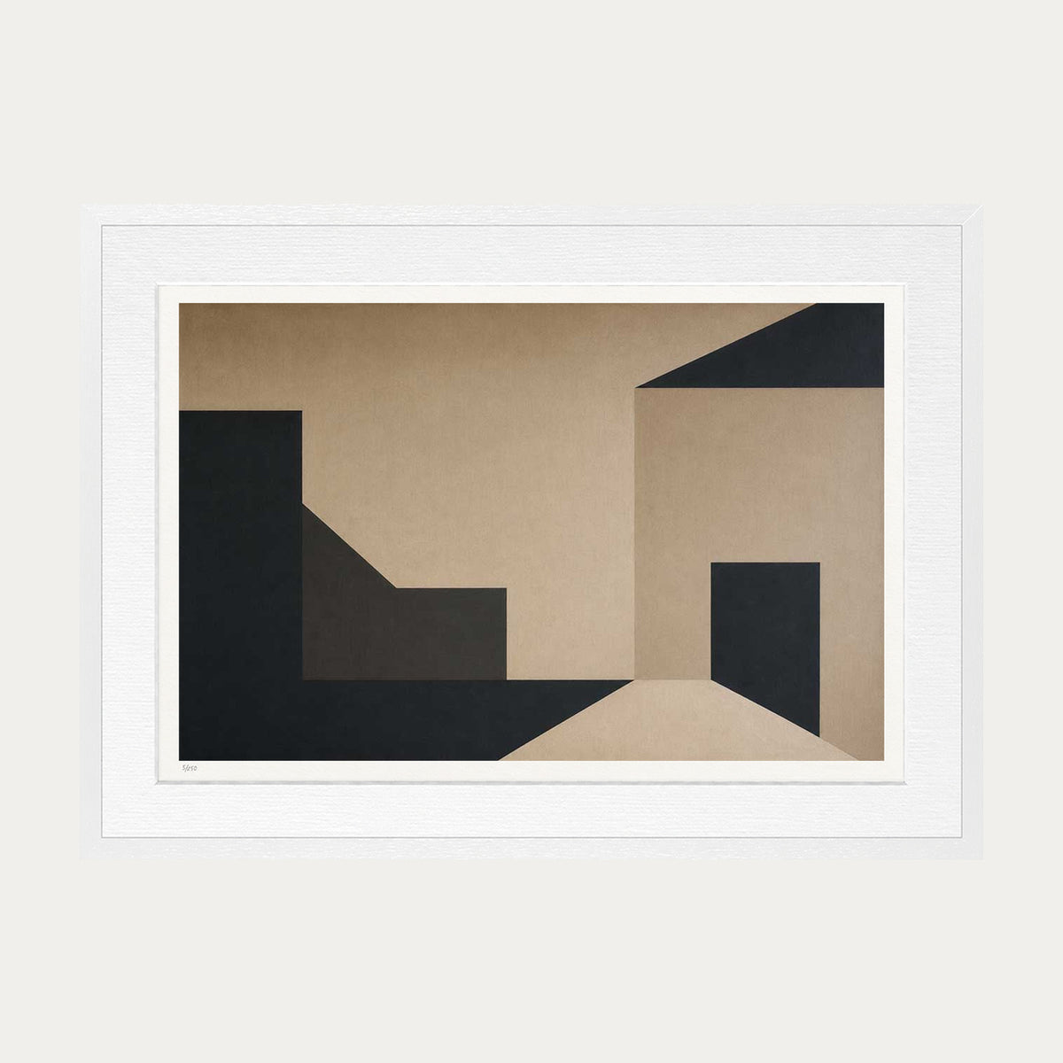 The House | Limited Edition Print — White Frame