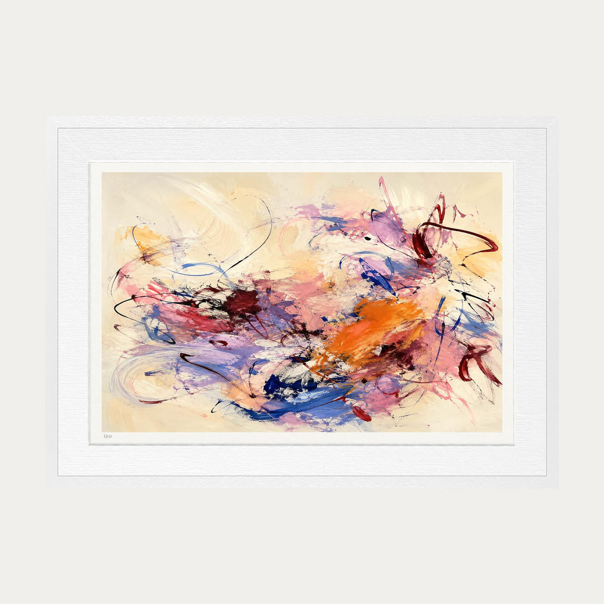 The Outcome | Limited Edition Print — White Frame