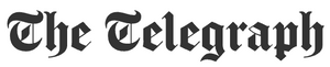 The Telegraph logo in a black gothic typeface on a white background.