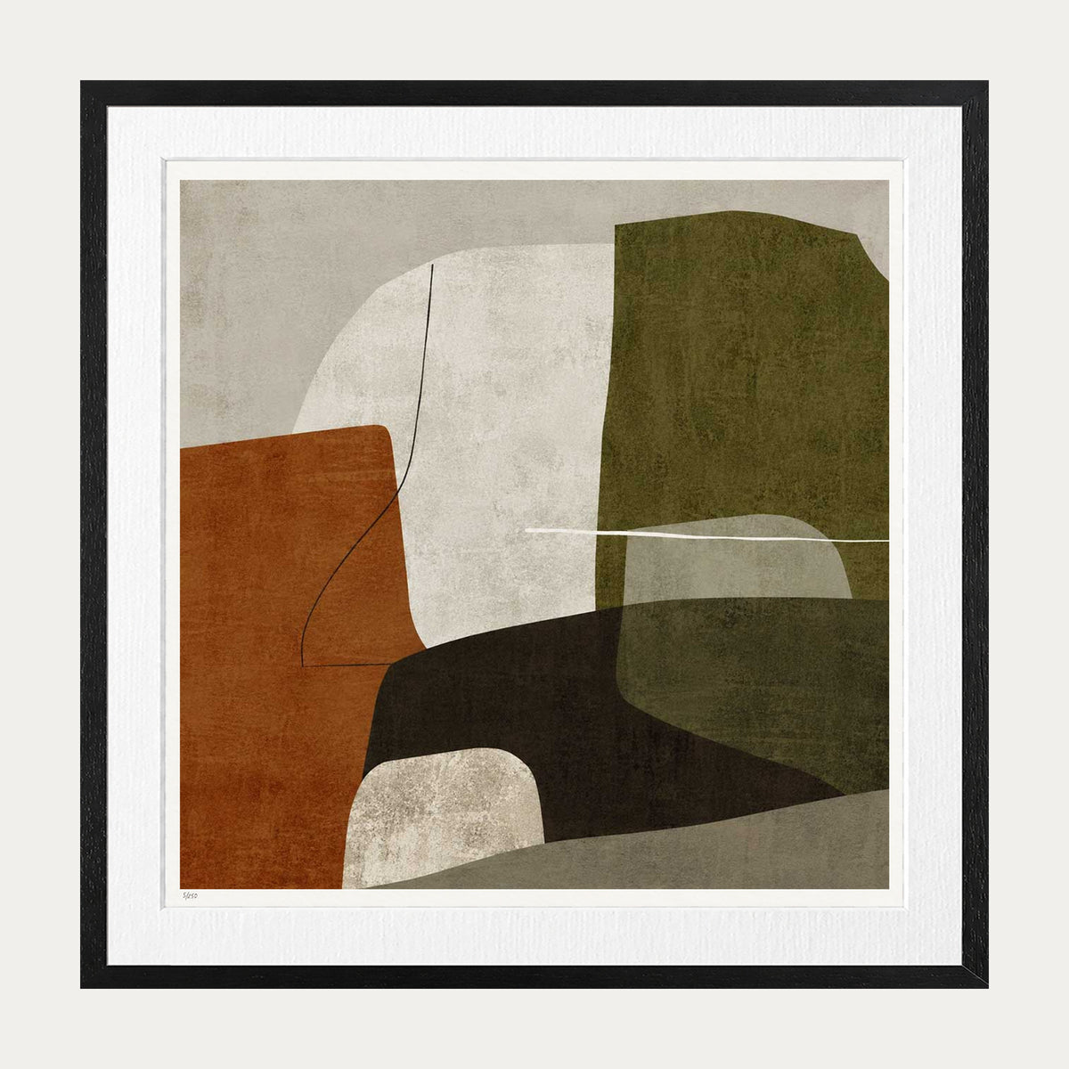 The Valley | Limited Edition Print — Black Frame