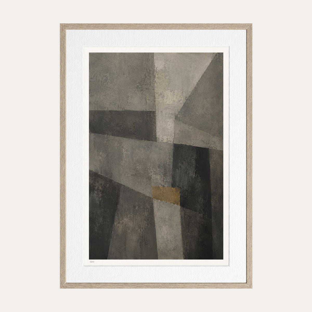 The Void IV | Limited Edition Print — Oak Frame