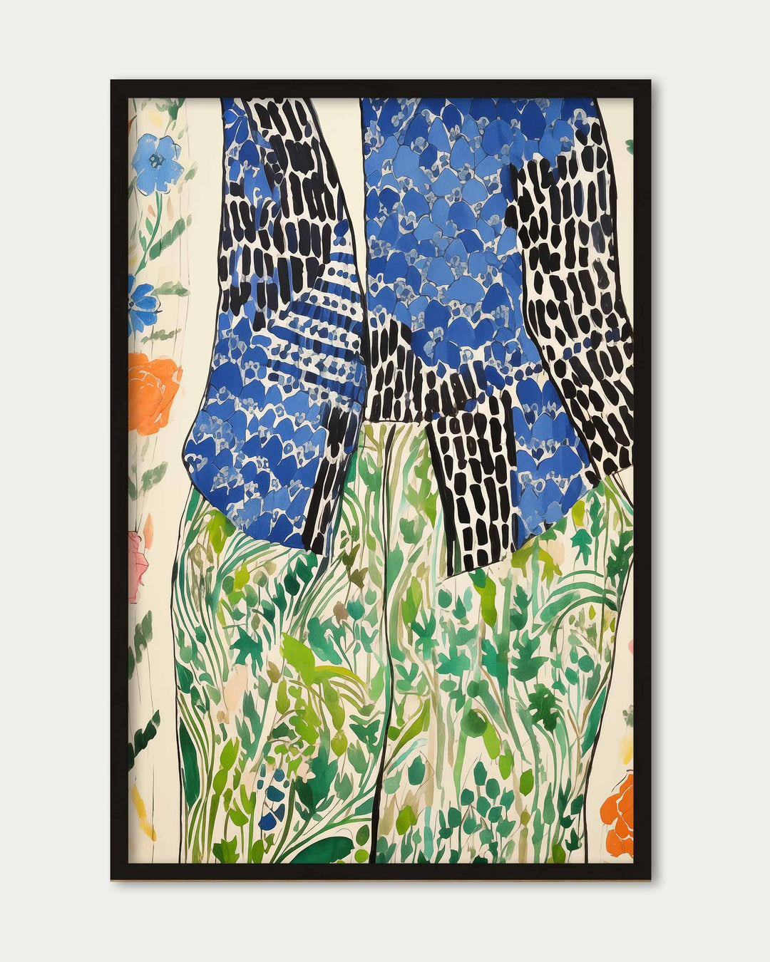 Dressing For Summer Art Print