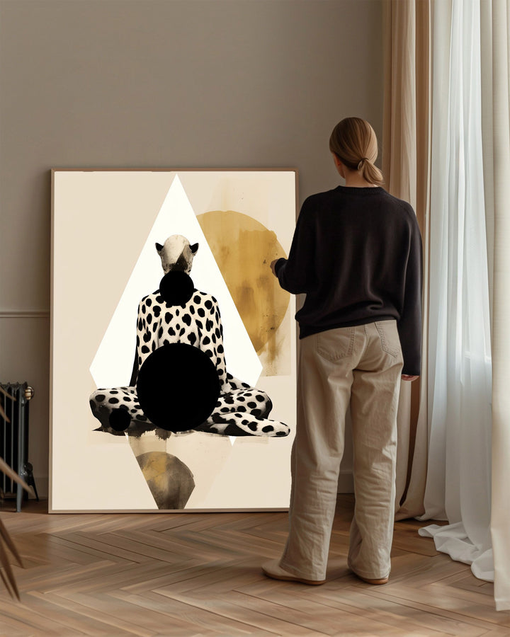 Chenille Abstract Art Print