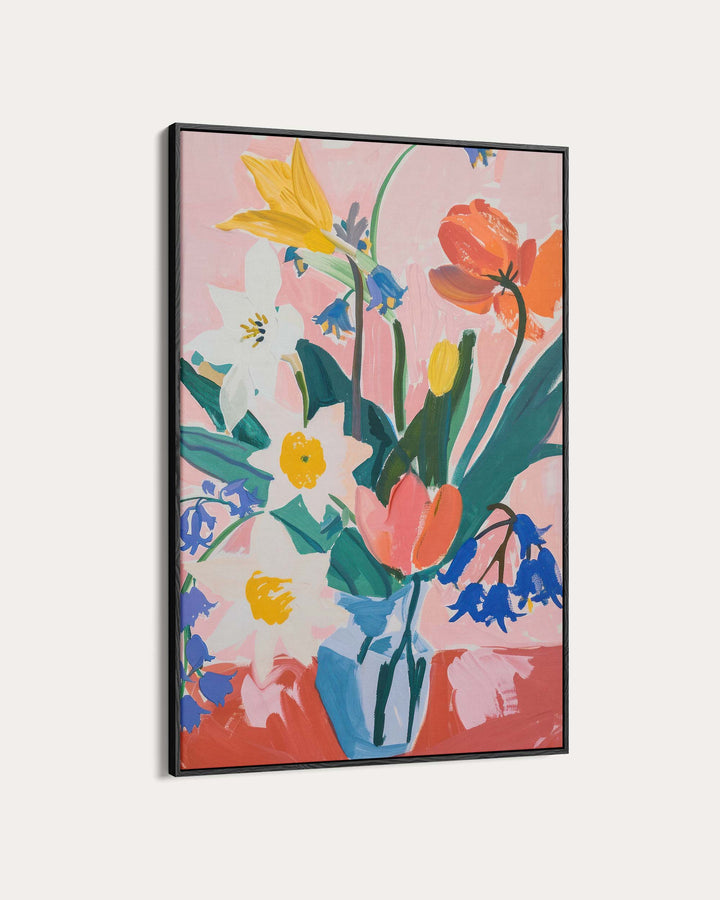 Colourful Flowers Wall Art