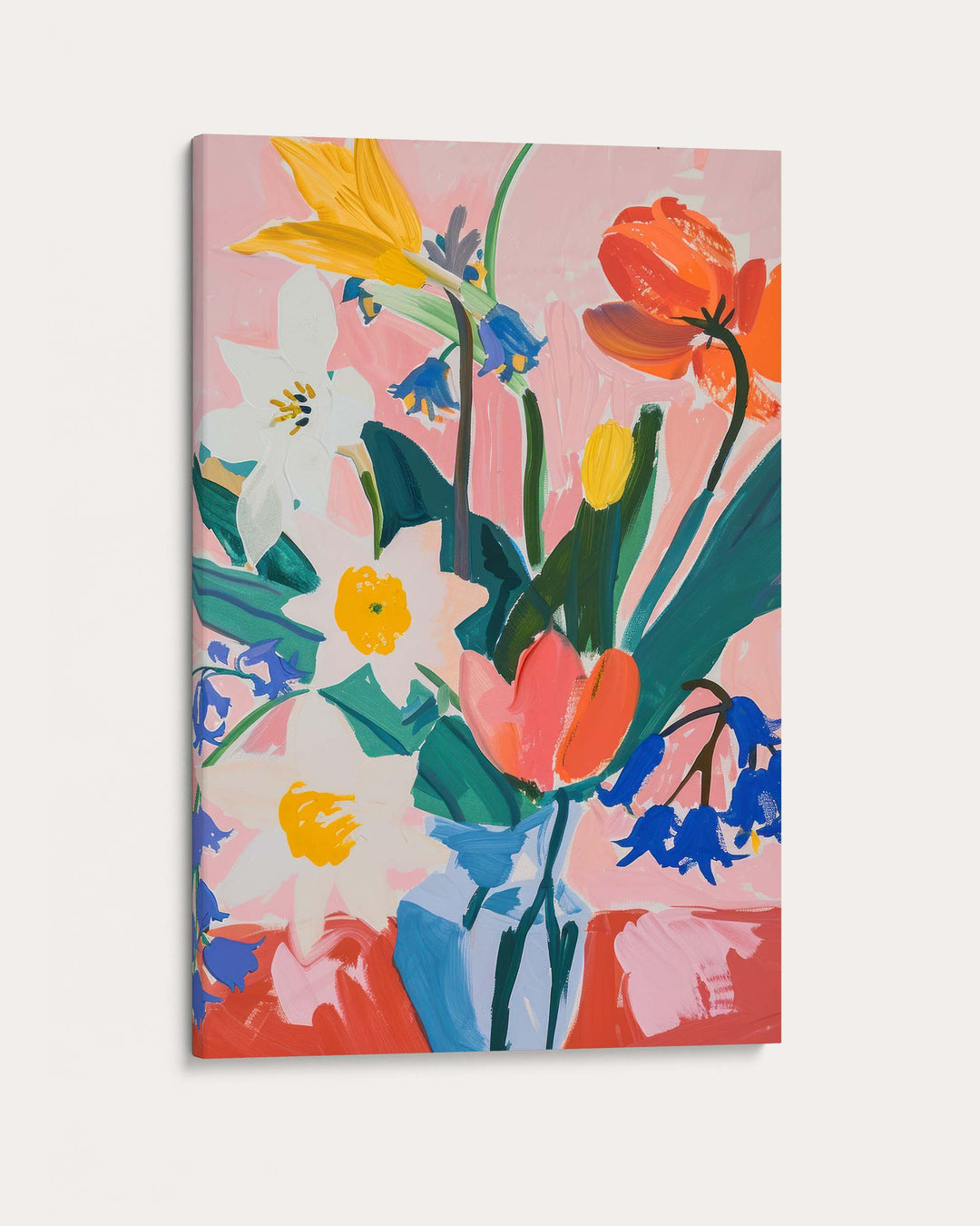 Colourful Flowers Wall Art