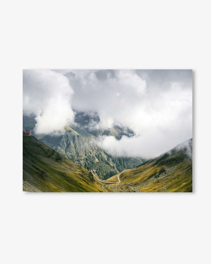 Mountain Range Wall Art Print
