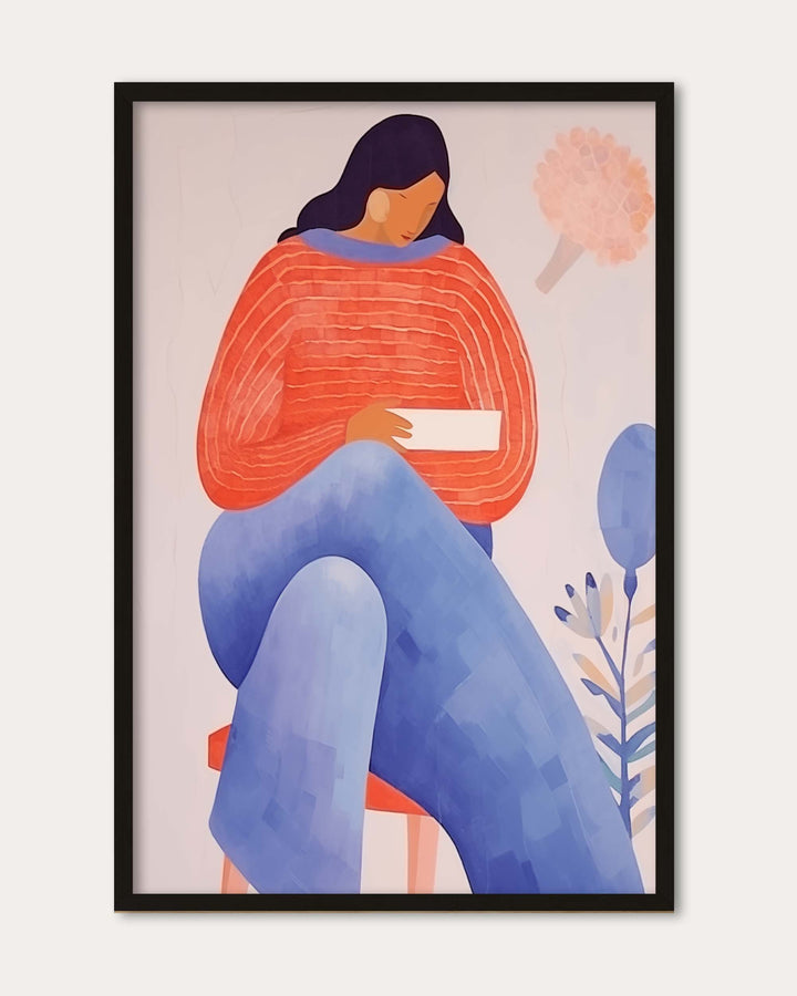 Reading Nook II Art Print