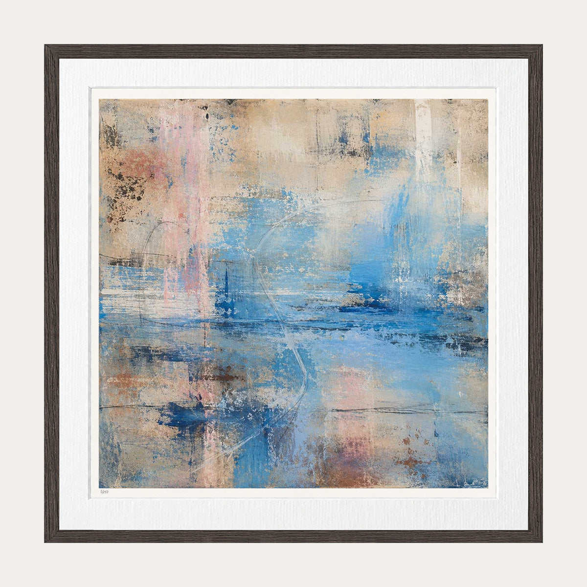 Untitled | Limited Edition Print — Brown Frame