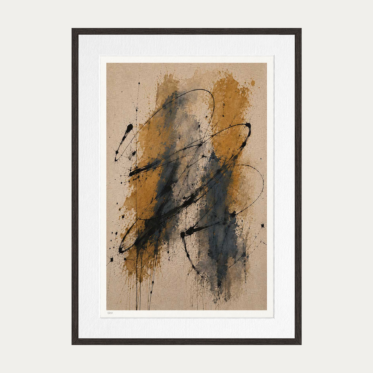 Unwritten Song | Limited Edition Print — Brown Frame