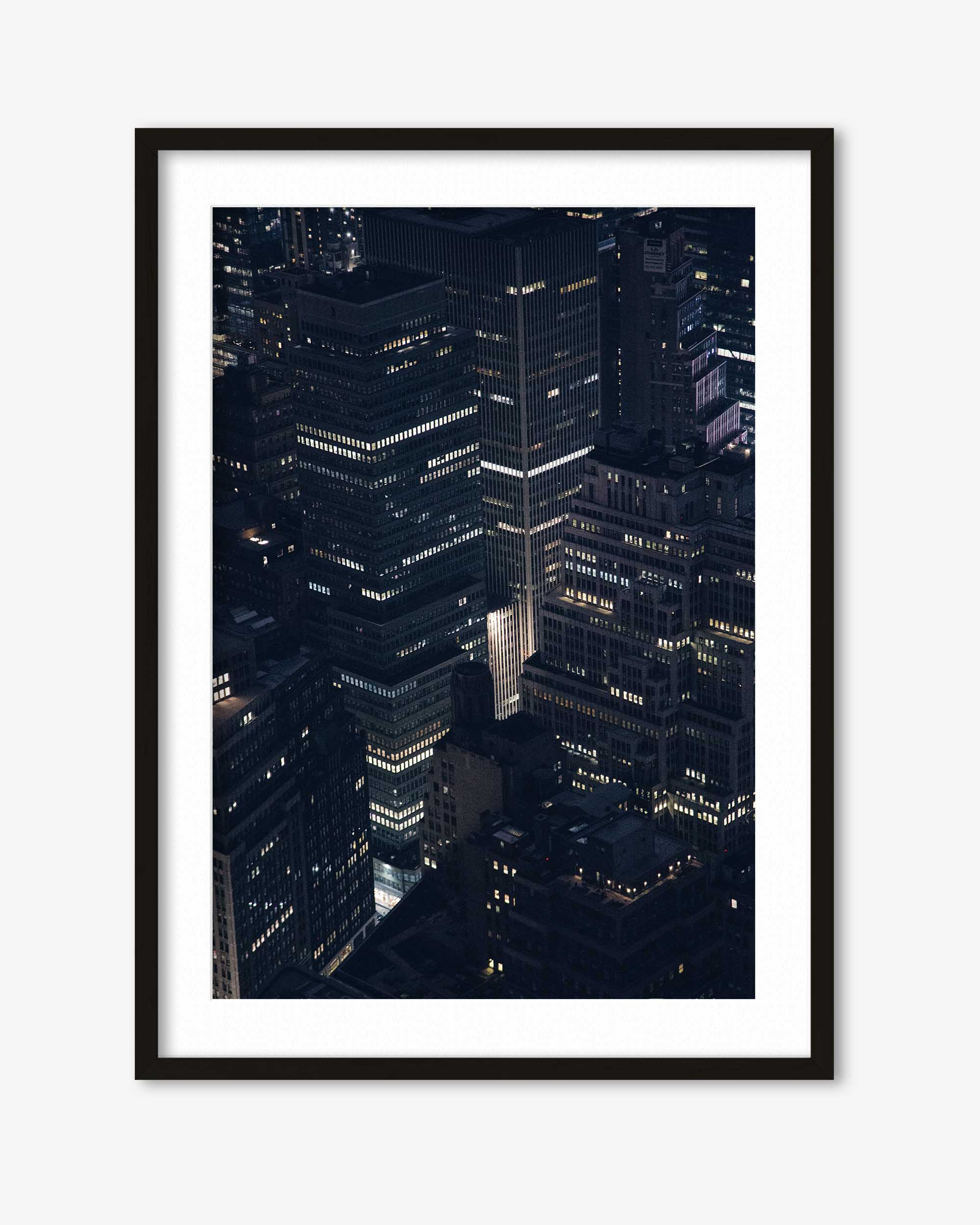 Urban Geometry Wall Art Print