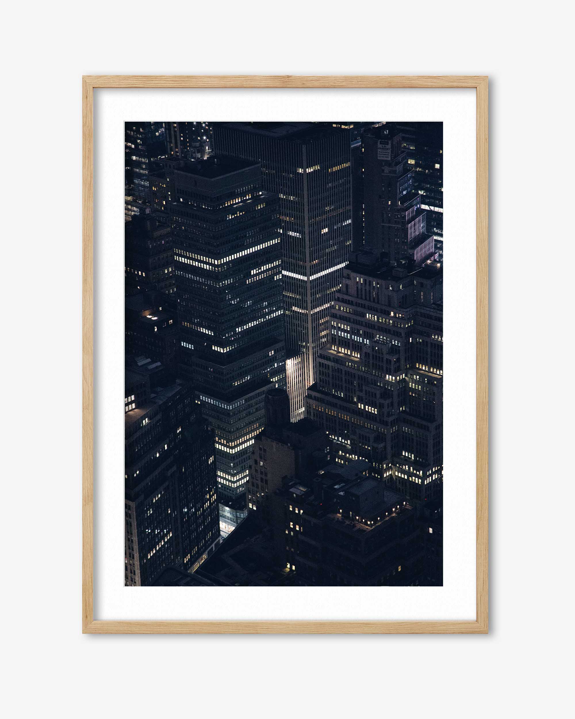 Urban Geometry Wall Art Print