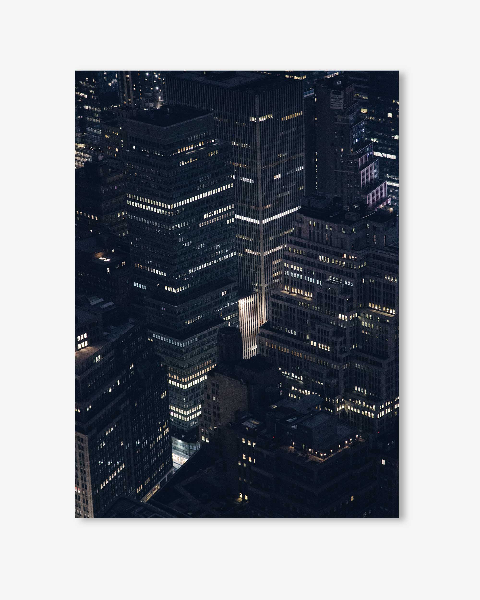 Urban Geometry Wall Art Print