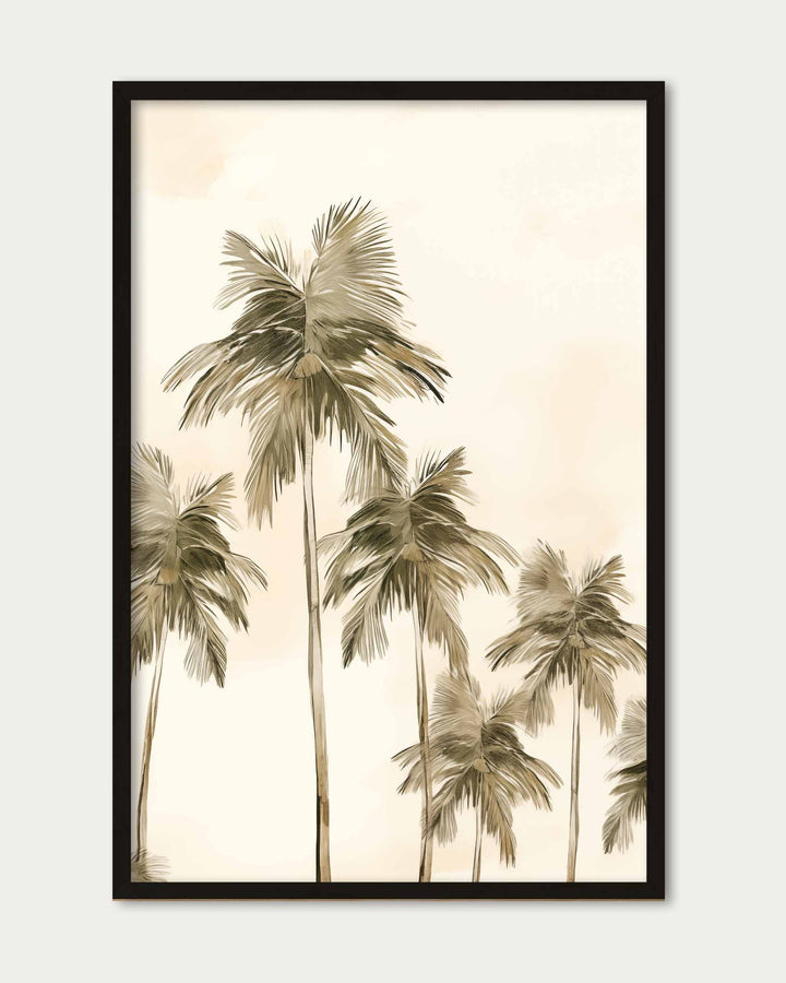 California Palms Wall Art Print