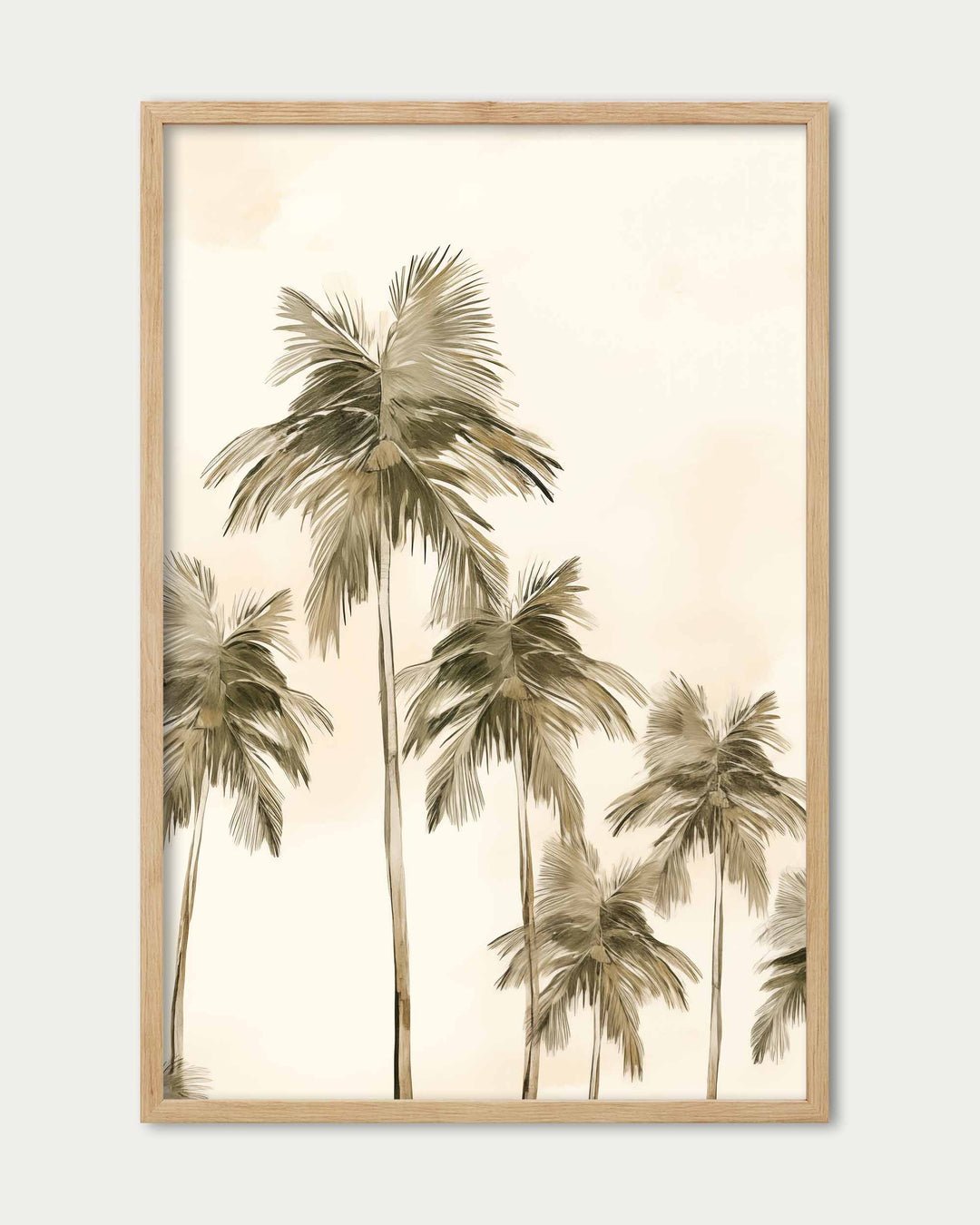 California Palms Wall Art Print
