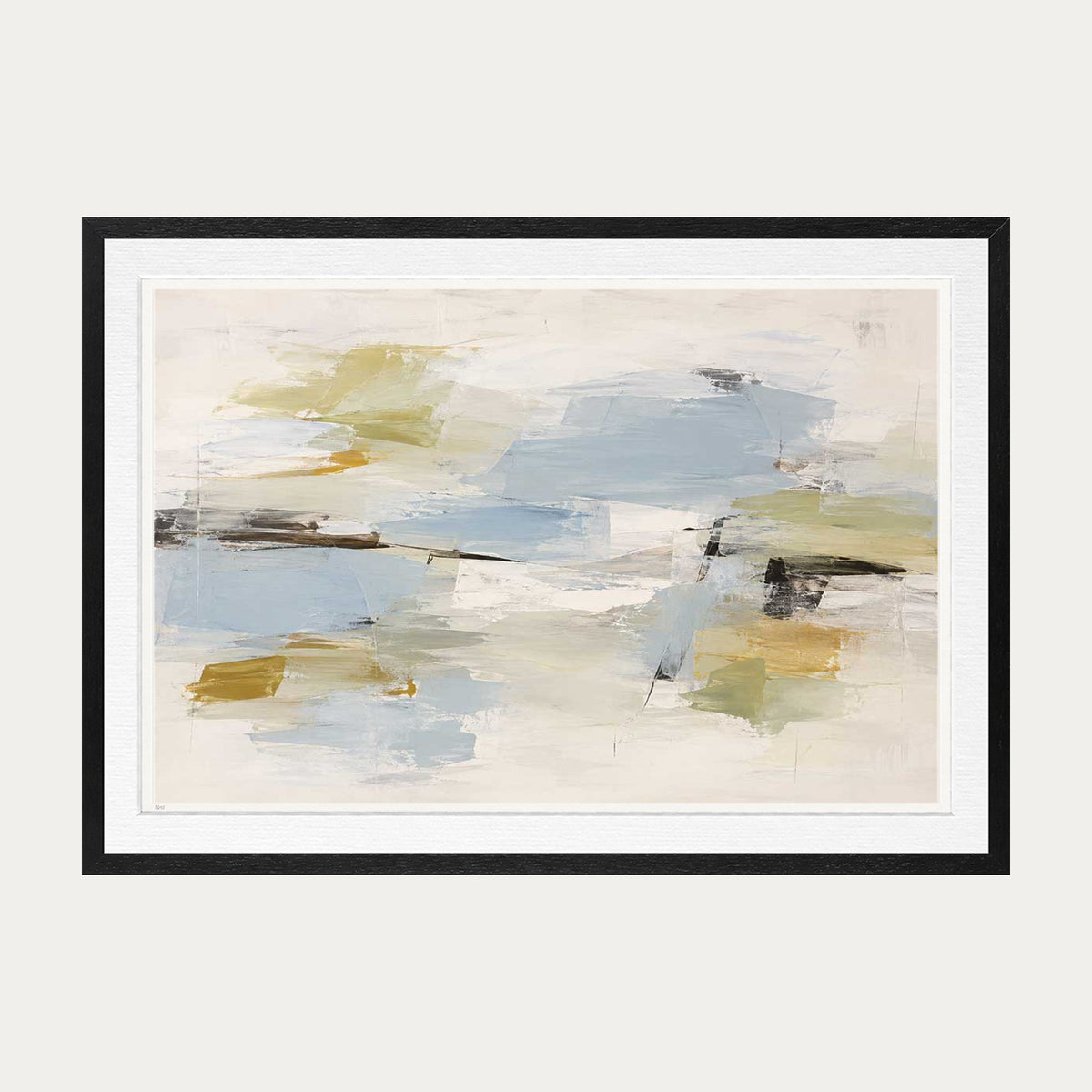 Waiting By The Pond | Limited Edition Print — Black Frame