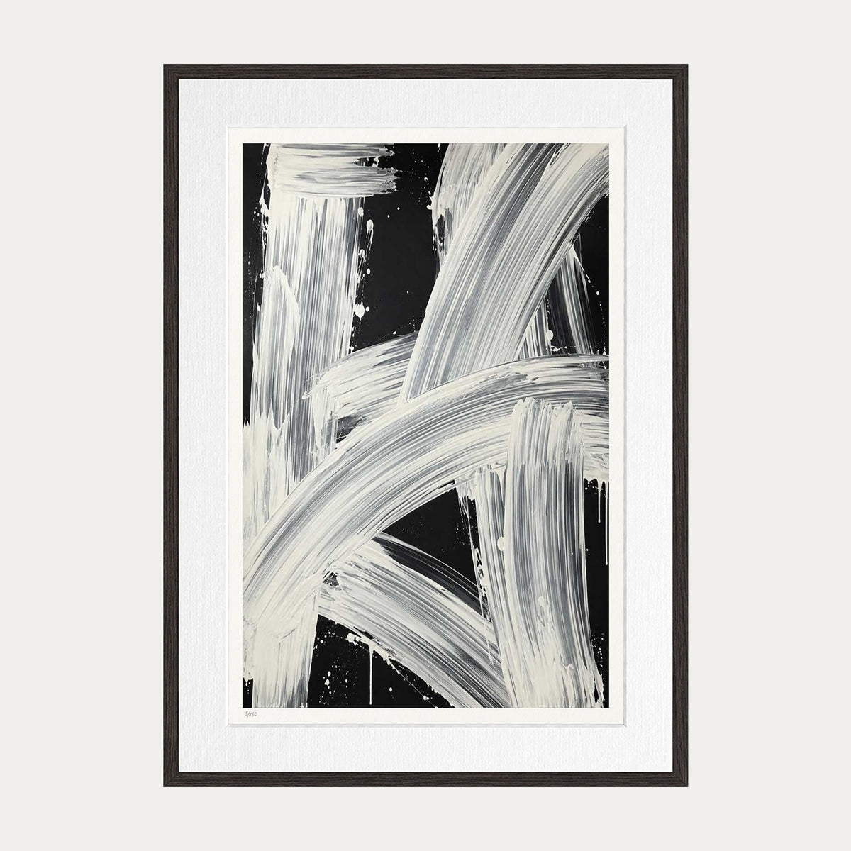 Washed Up | Limited Edition Print — Brown Frame