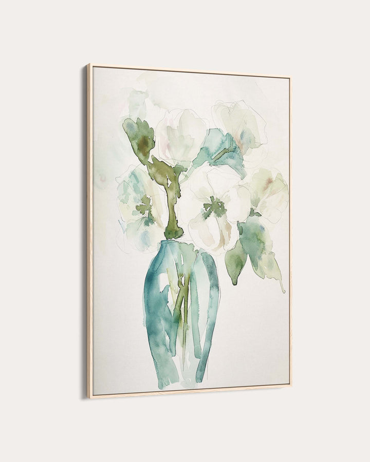 Watercolour Flowers Wall Art
