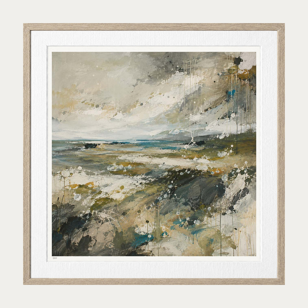 What I Saw | Limited Edition Print — Oak Frame