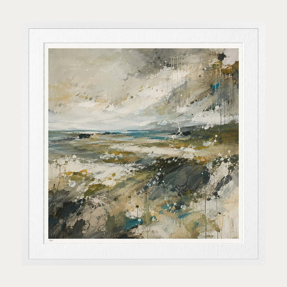 What I Saw | Limited Edition Print — White Frame