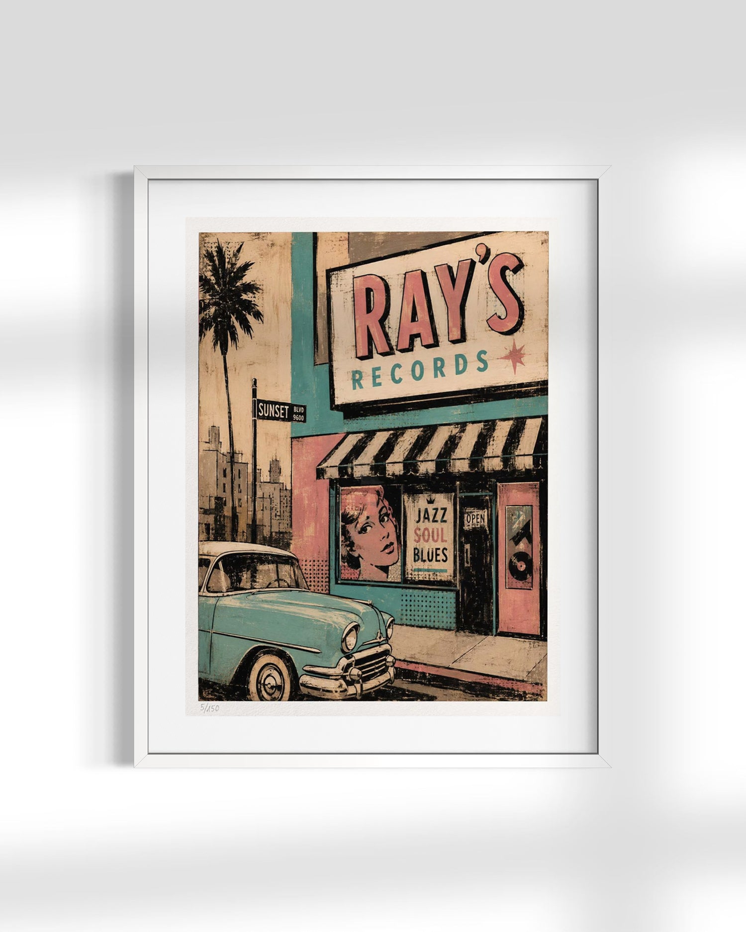 Teal Days | Limited Edition Print