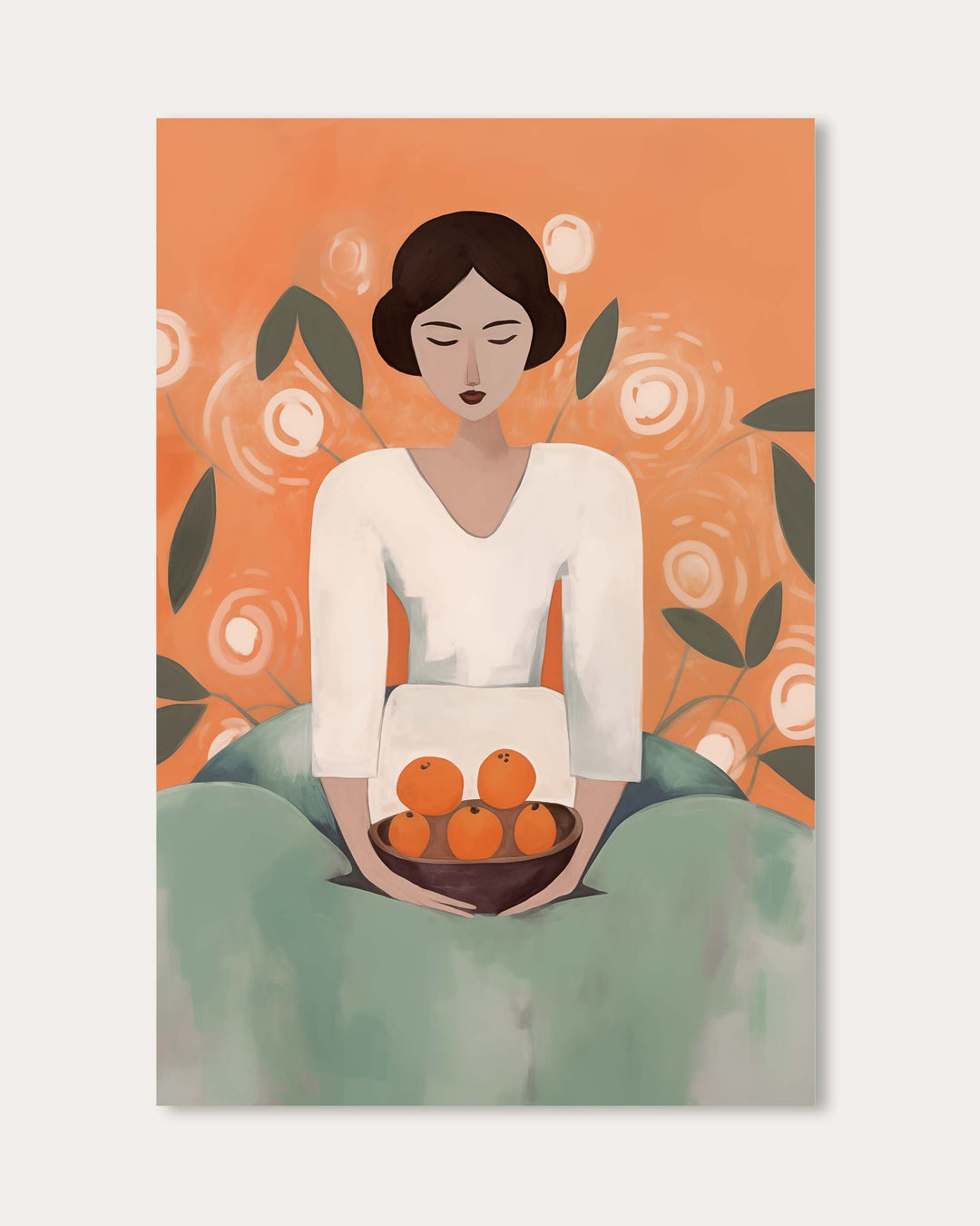 Fruit Picker Art Print
