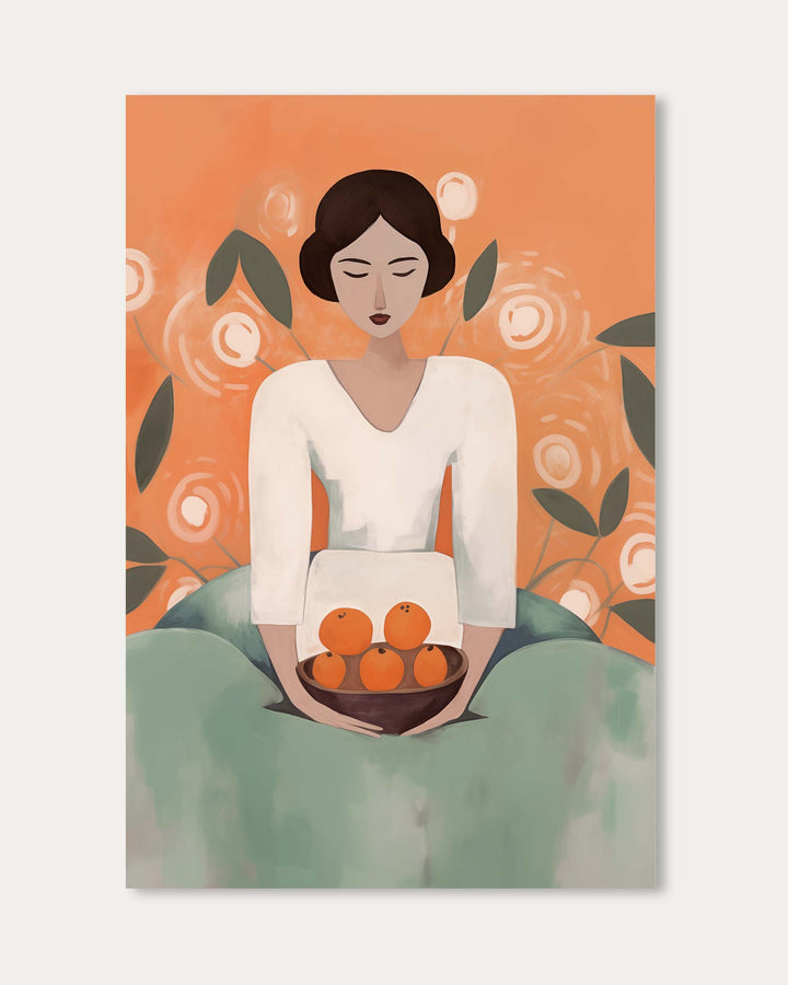 Fruit Picker Art Print