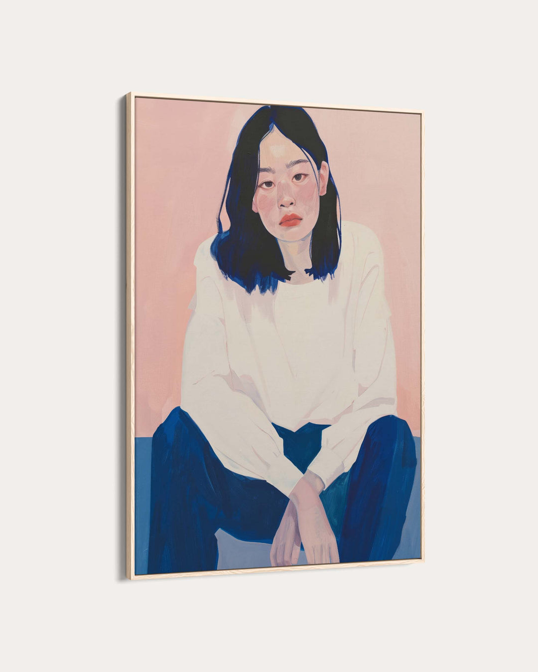 Are You Sure Wall Art Print