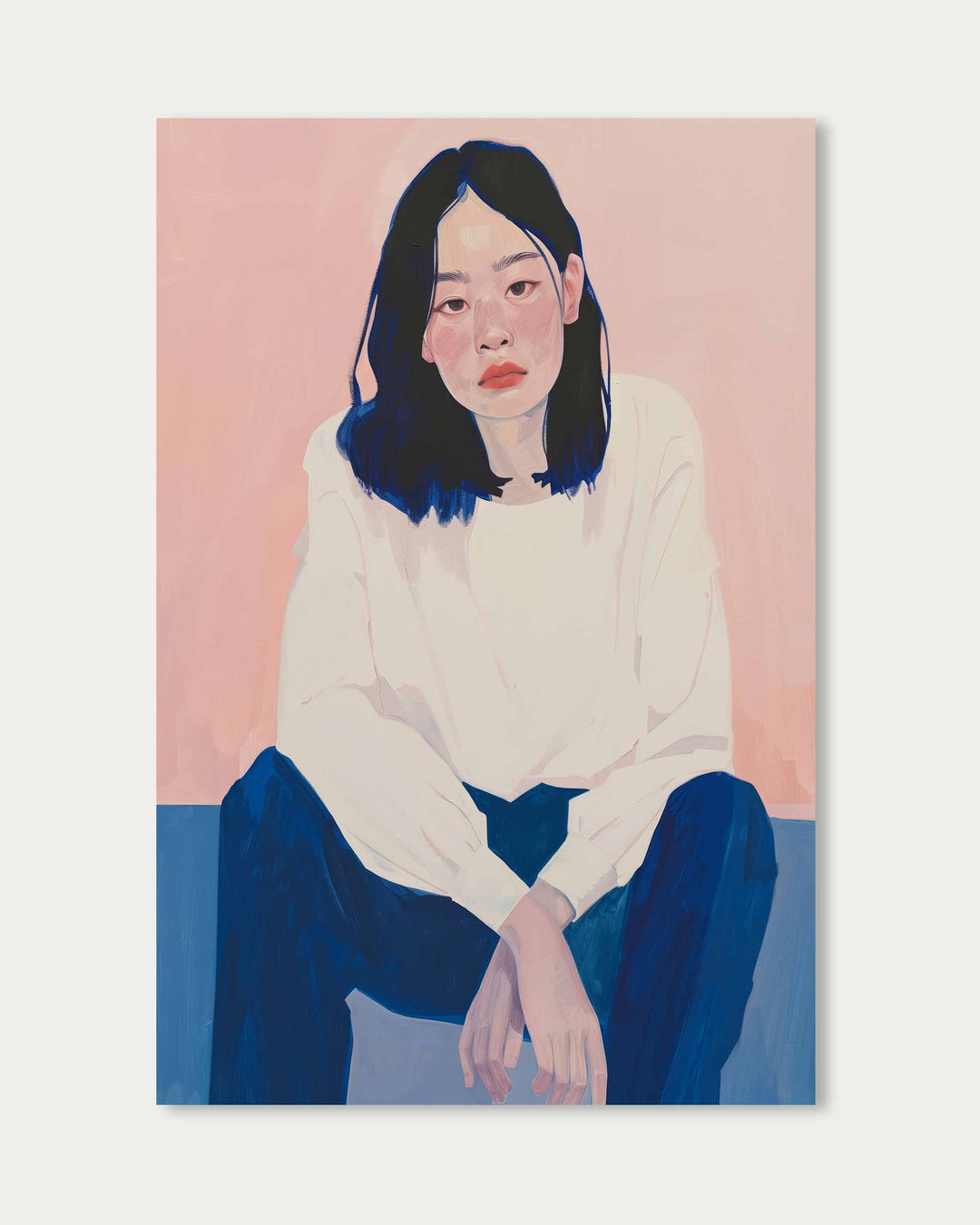 Are You Sure Wall Art Print