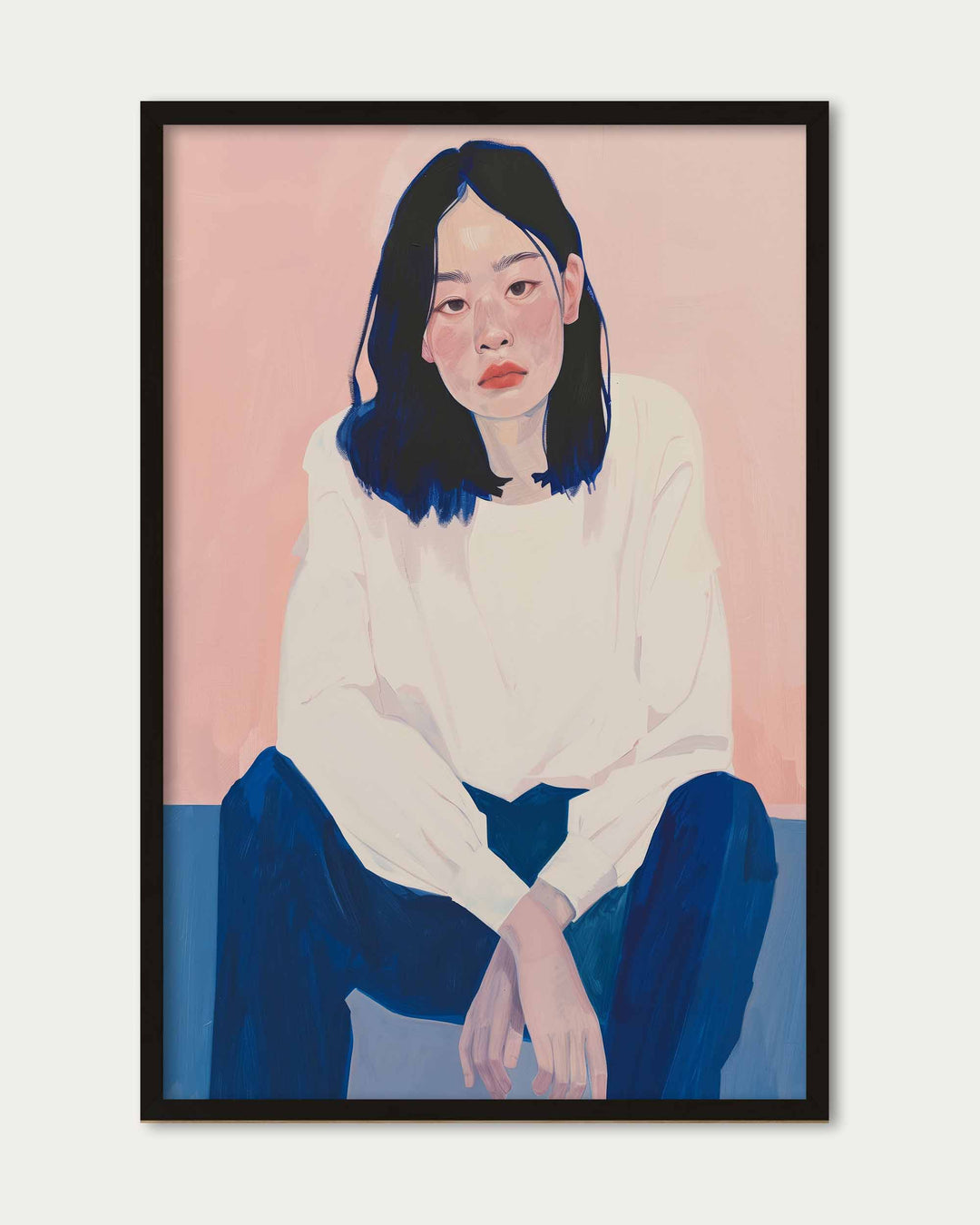 Are You Sure Wall Art Print