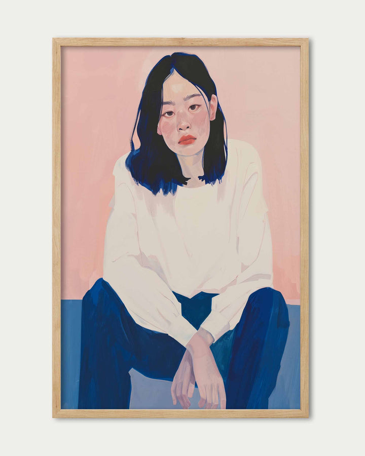 Are You Sure Wall Art Print