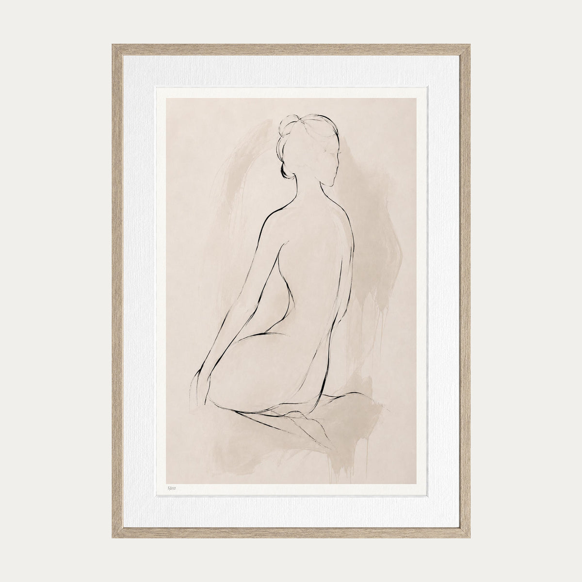 Wondering | Limited Edition Print — Oak Frame
