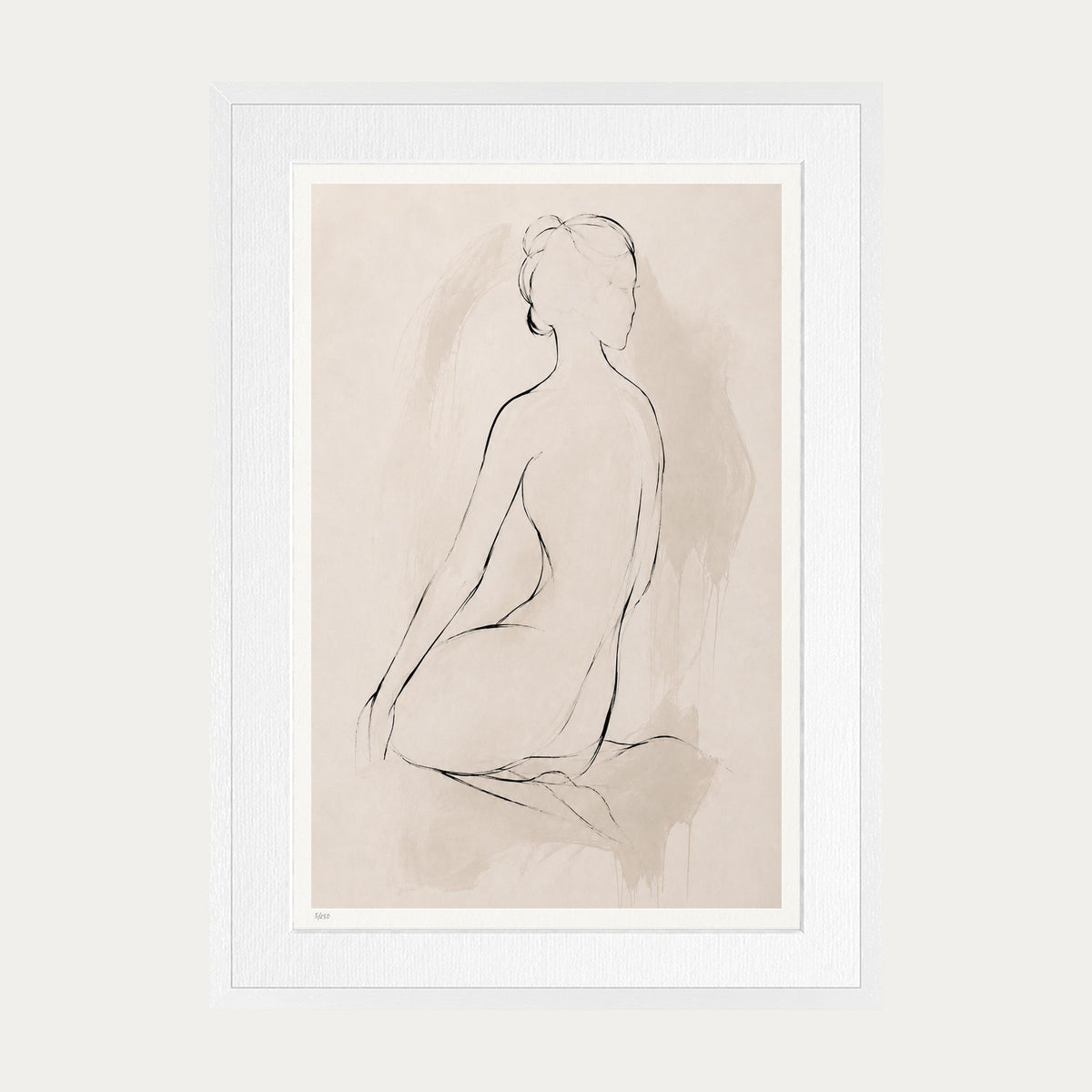 Wondering | Limited Edition Print — White Frame