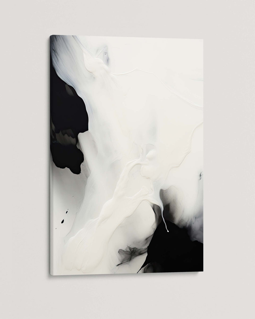 Mono Abstraction Art Print