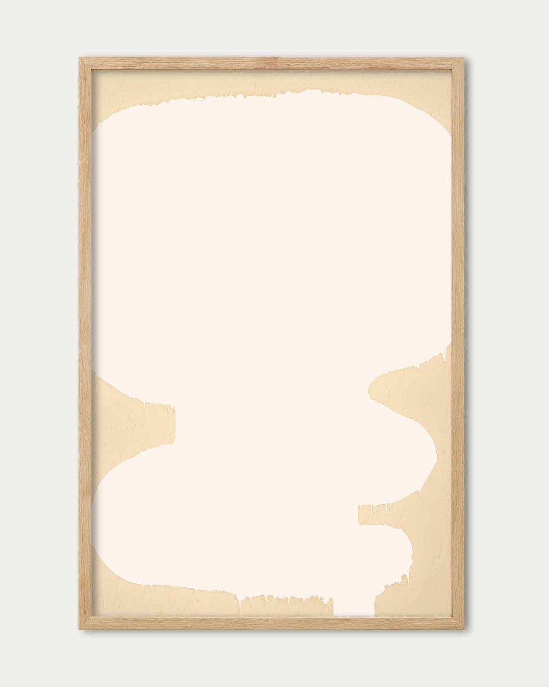 Organic Beige Art Print
