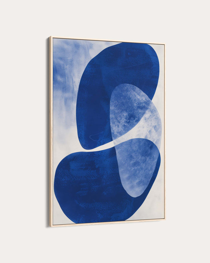 Rewind Blue Wall Art Print