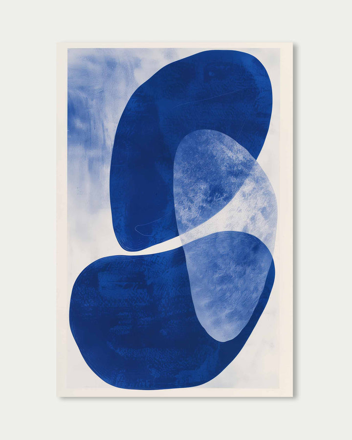 Rewind Blue Wall Art Print