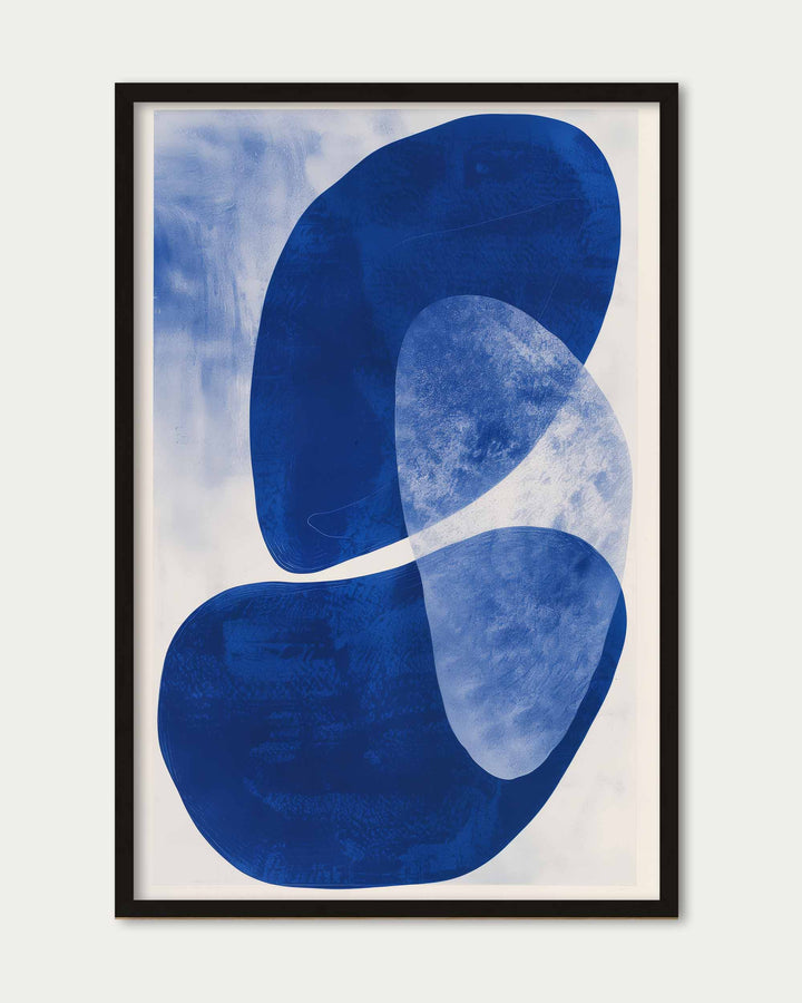 Rewind Blue Wall Art Print