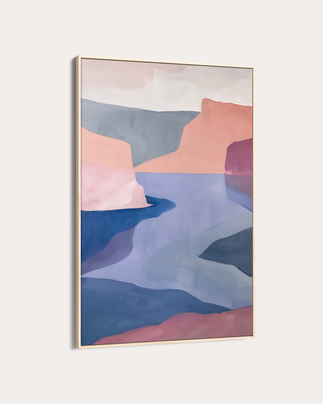 Shaded Lake Wall Art Print