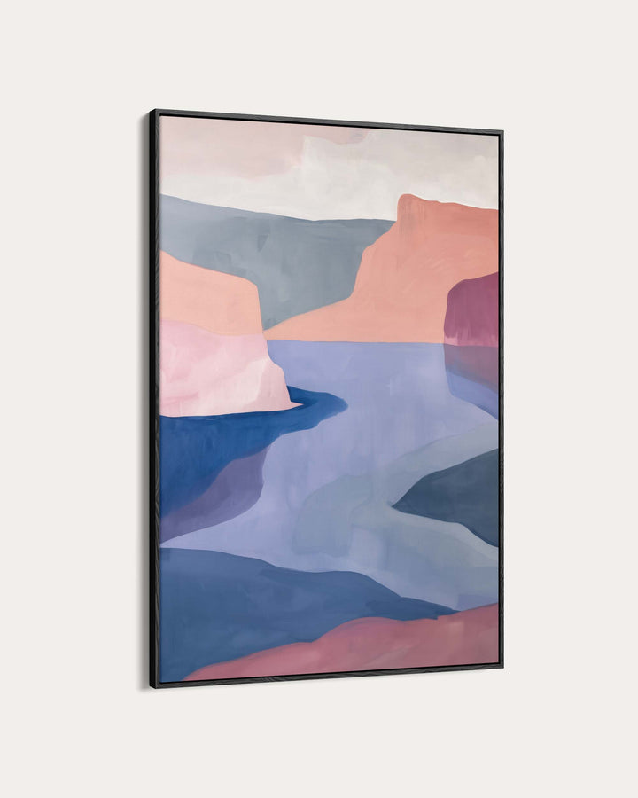 Shaded Lake Wall Art Print