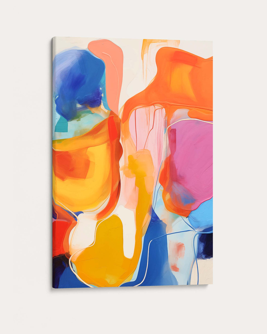 Abstract Valley Art Print