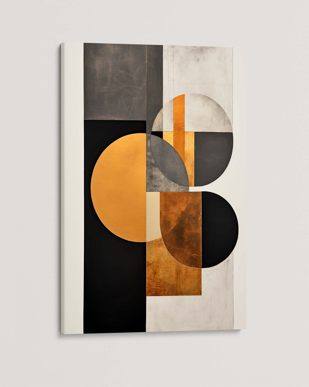 Retro Geometries Art Print
