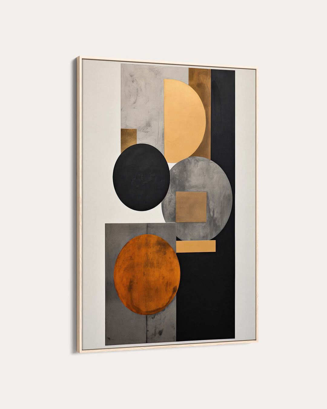 Retro Geometries II Art Print