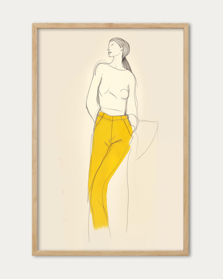 Sketch Study Art Print