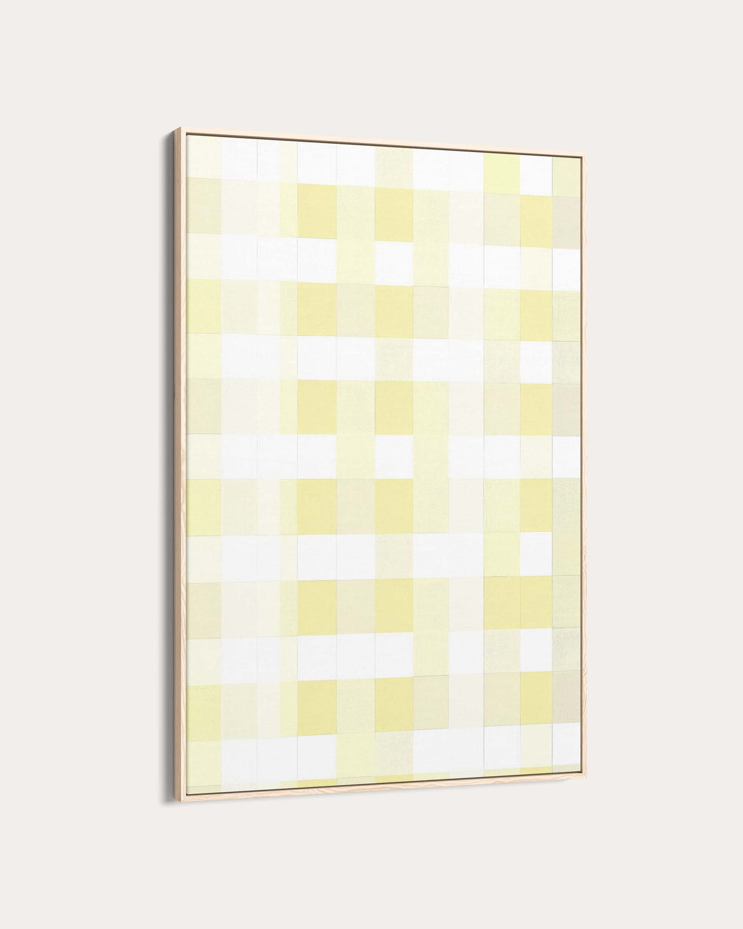 Yellow Pattern Art Print