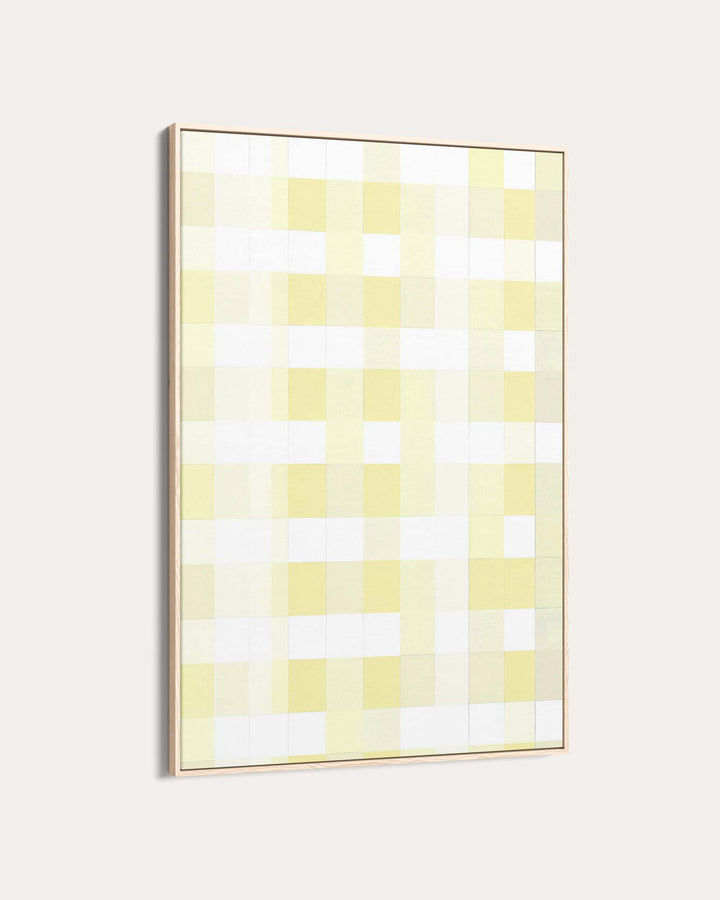 Yellow Pattern Art Print