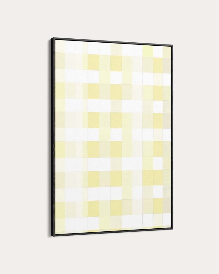 Yellow Pattern Art Print