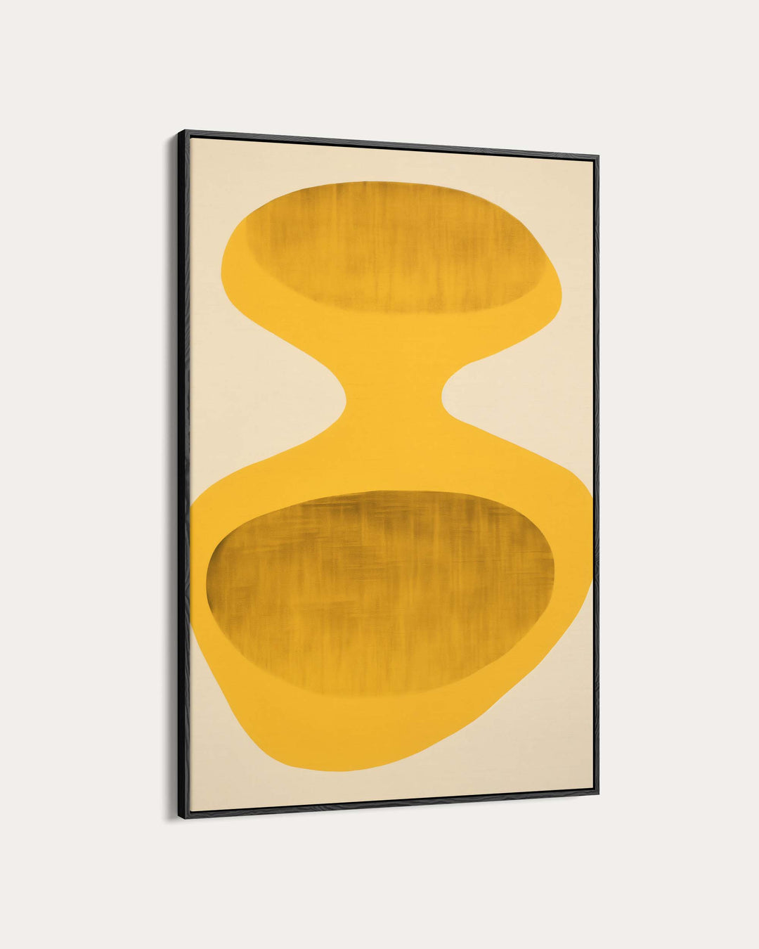 Retro Yellow Art Print