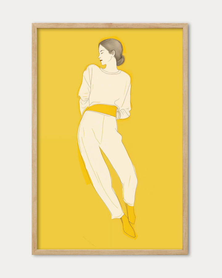 Pose Study I Art Print