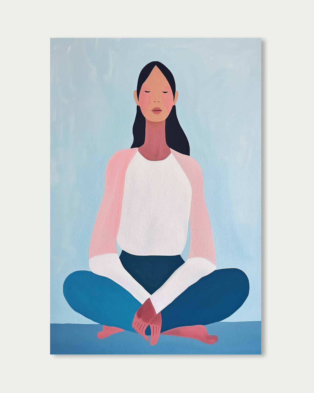 Meditate Wall Art Print